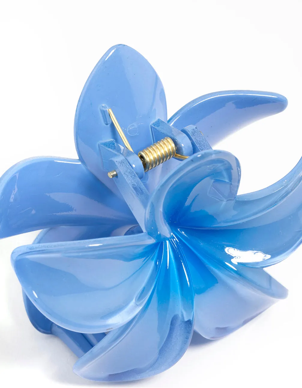 Blue Ombre Frangipani Claw Clip sold by lovisa product image thumbnail 3