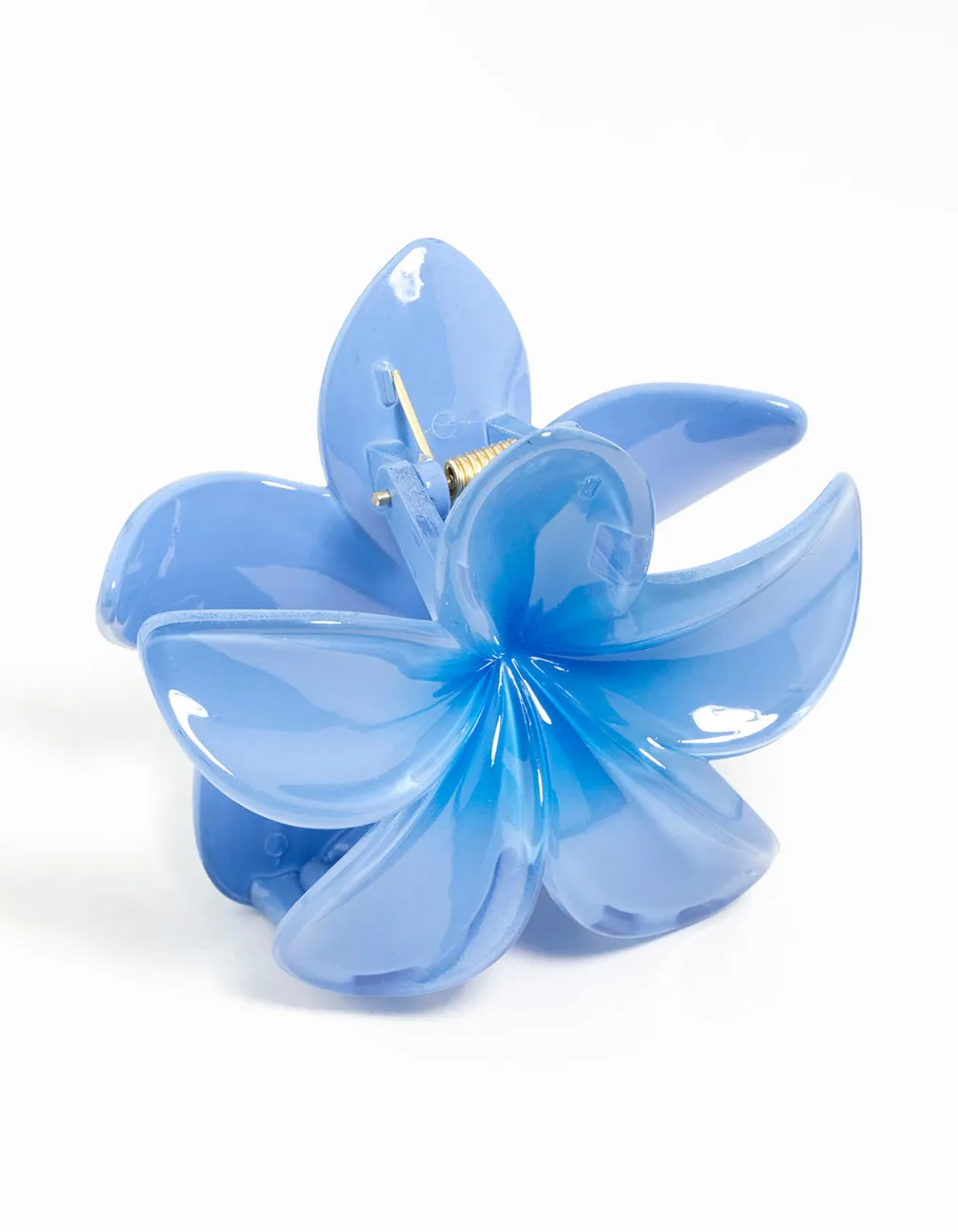 Blue Ombre Frangipani Claw Clip sold by lovisa product image thumbnail 2