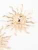 Gold Celestial Star Earrings sold by lovisa