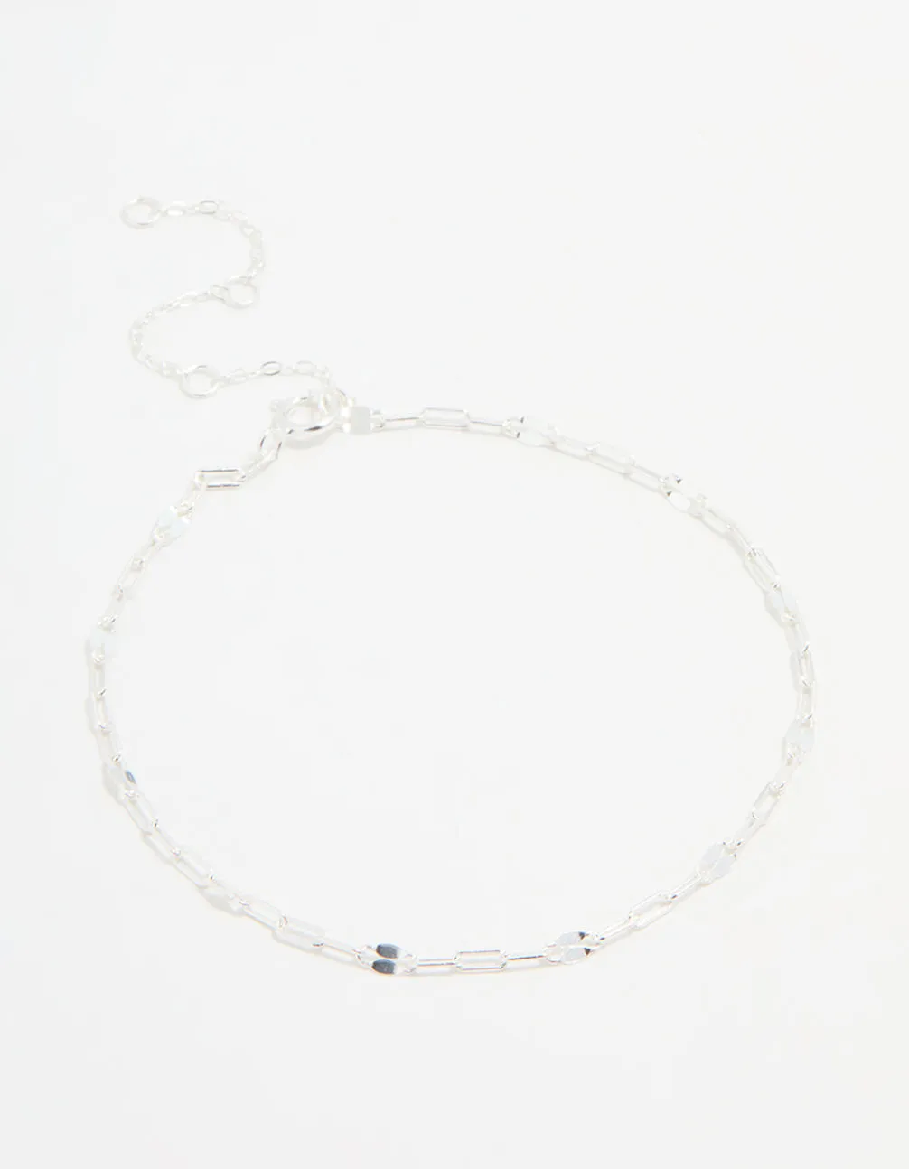 Sterling Silver Chain Link Bracelet sold by lovisa