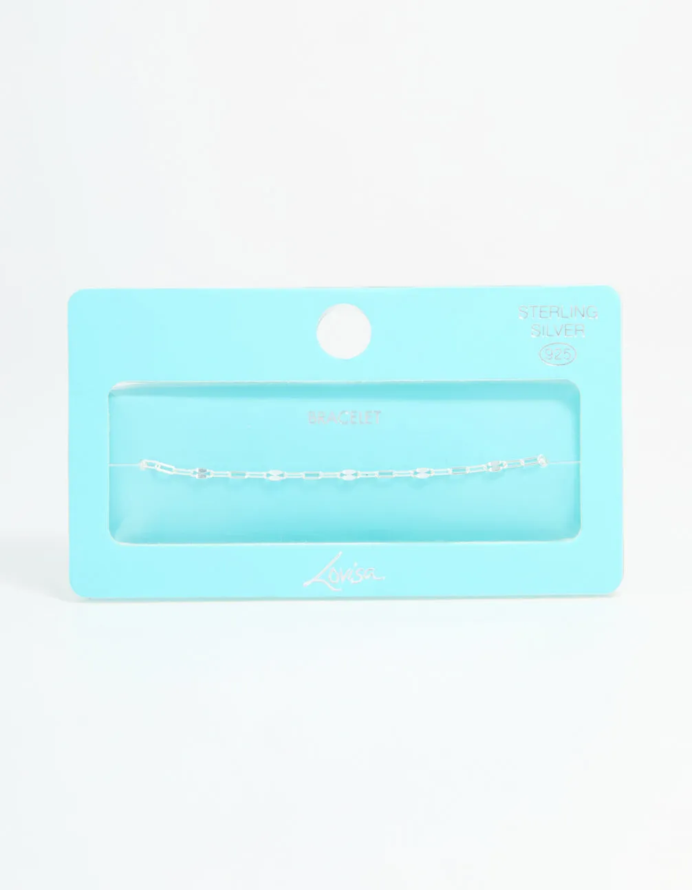 Sterling Silver Chain Link Bracelet sold by lovisa product image thumbnail 3