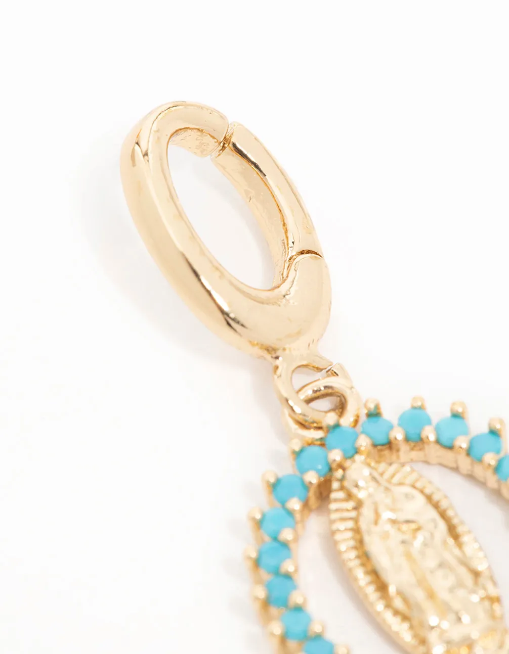 Gold Plated Cubic Zirconia Mary Charm sold by lovisa product image thumbnail 2