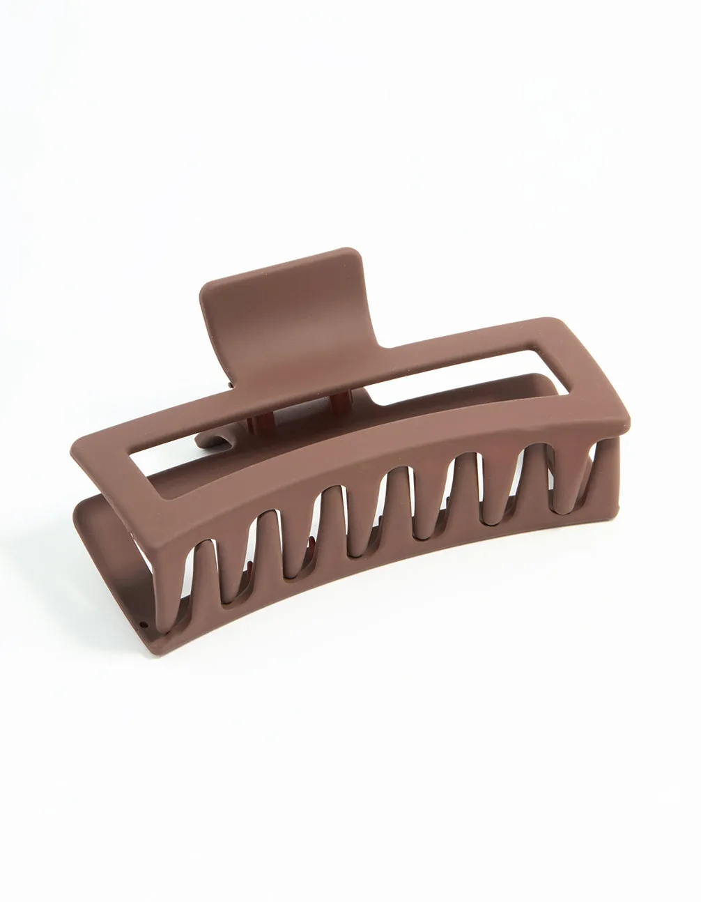 Brown Extra Large Claw Clip sold by lovisa