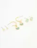 Gold Plated Cubic Zirconia Mermaid Earrings 3-Pack sold by lovisa