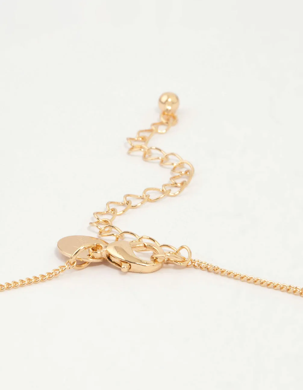 Gold Face Pendant Necklace sold by lovisa product image thumbnail 5