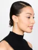 Silver Ornate Diamante Drop & Stud Earrings 2-Pack sold by lovisa