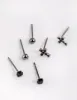 Sterling Silver Cross & Diamante Stud Earring Pack sold by lovisa