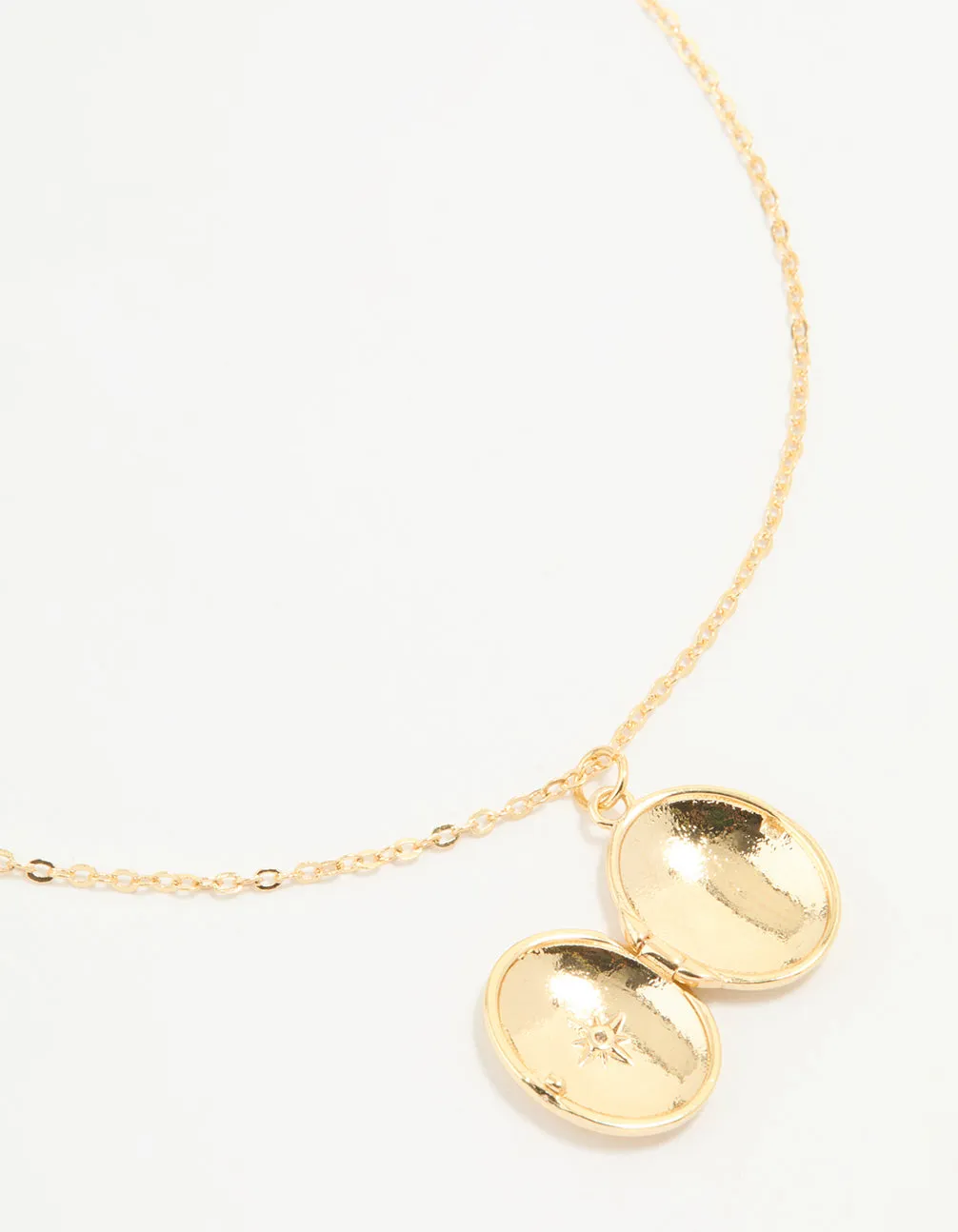 Gold Plated Celestial Pendant Necklace sold by lovisa product image thumbnail 3