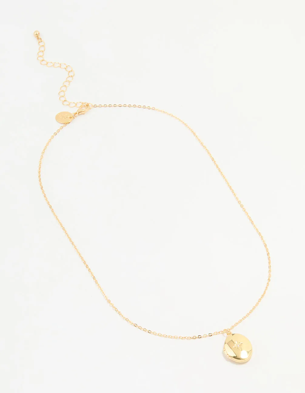 Gold Plated Celestial Pendant Necklace sold by lovisa product image thumbnail 2