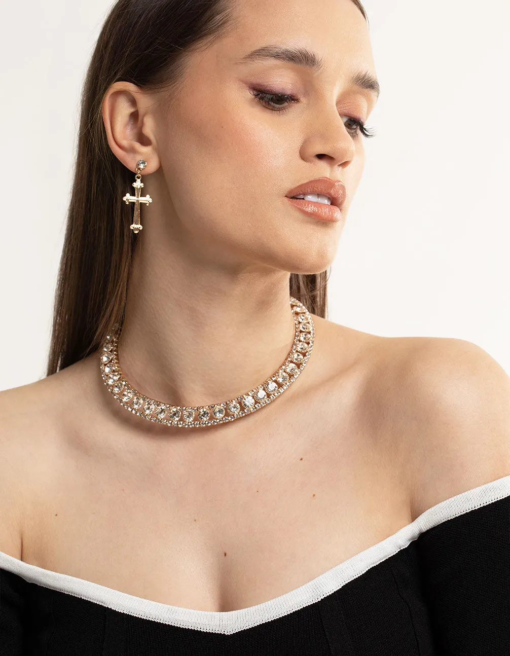 Multicolour Waterfall Cutchain Earrings sold by lovisa product image thumbnail 2