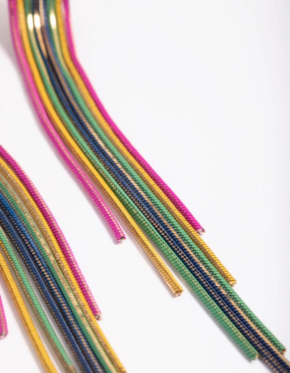 Multicolour Waterfall Cutchain Earrings sold by lovisa product image thumbnail 4