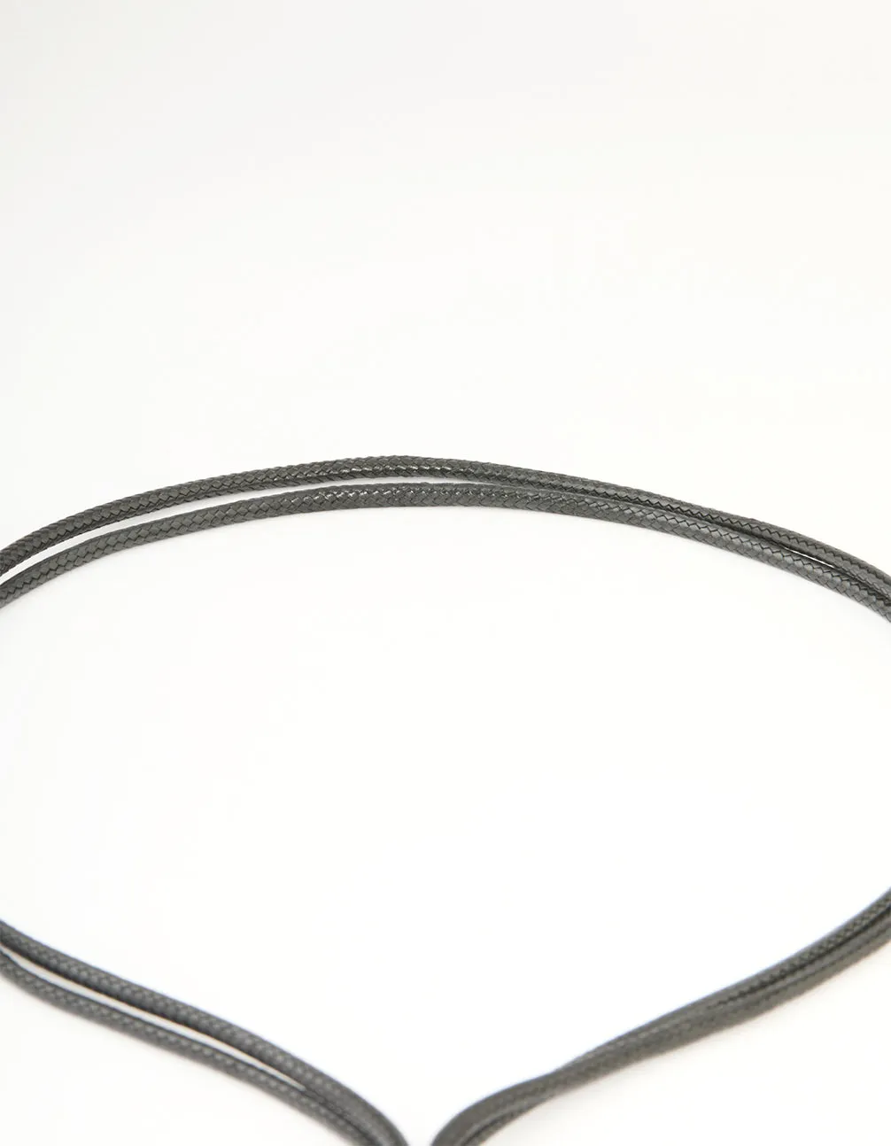 Antique Silver Cord Tassel Necklace sold by lovisa product image thumbnail 3