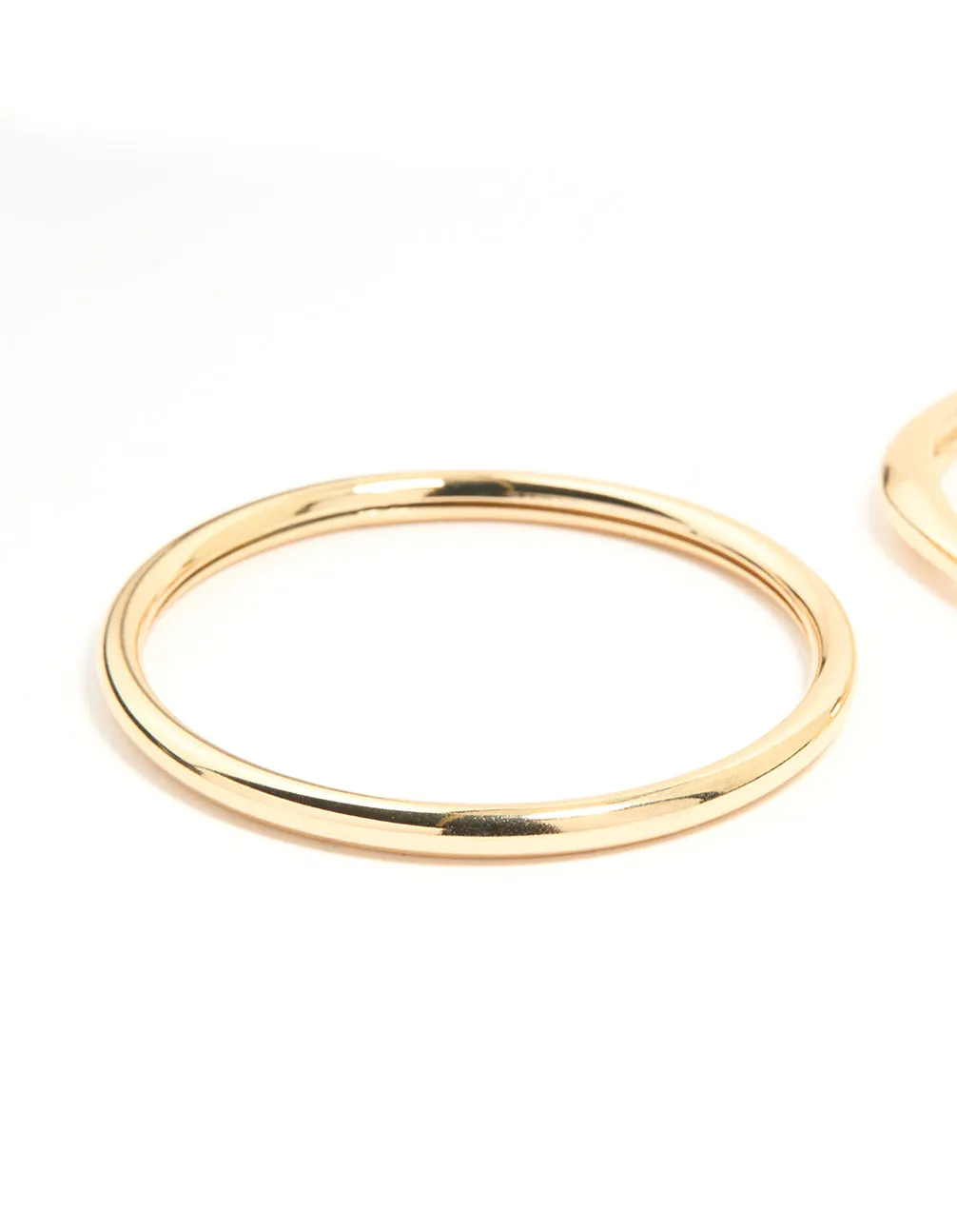 Gold Organic Bangles 2-Pack sold by lovisa product image thumbnail 2
