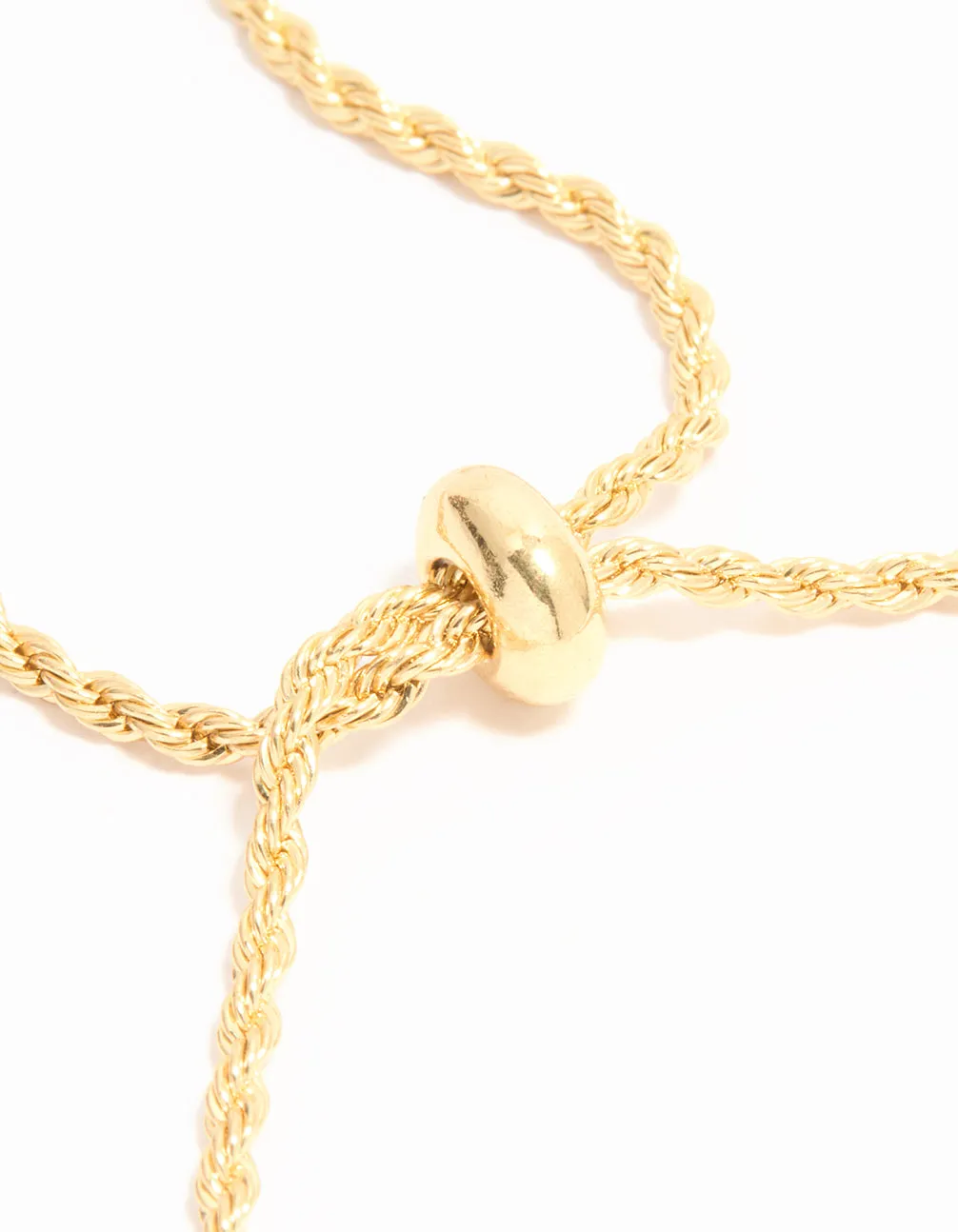 Gold Plated Detailed Chain Toggle Bracelet sold by lovisa product image thumbnail 3