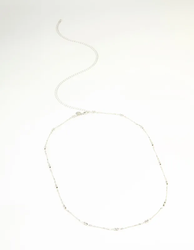 Silver Ball Fine Waist Chain sold by lovisa