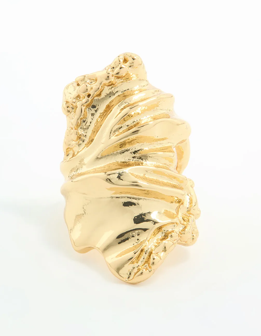 Gold Plated Molten Rock Ring sold by lovisa product image thumbnail 3