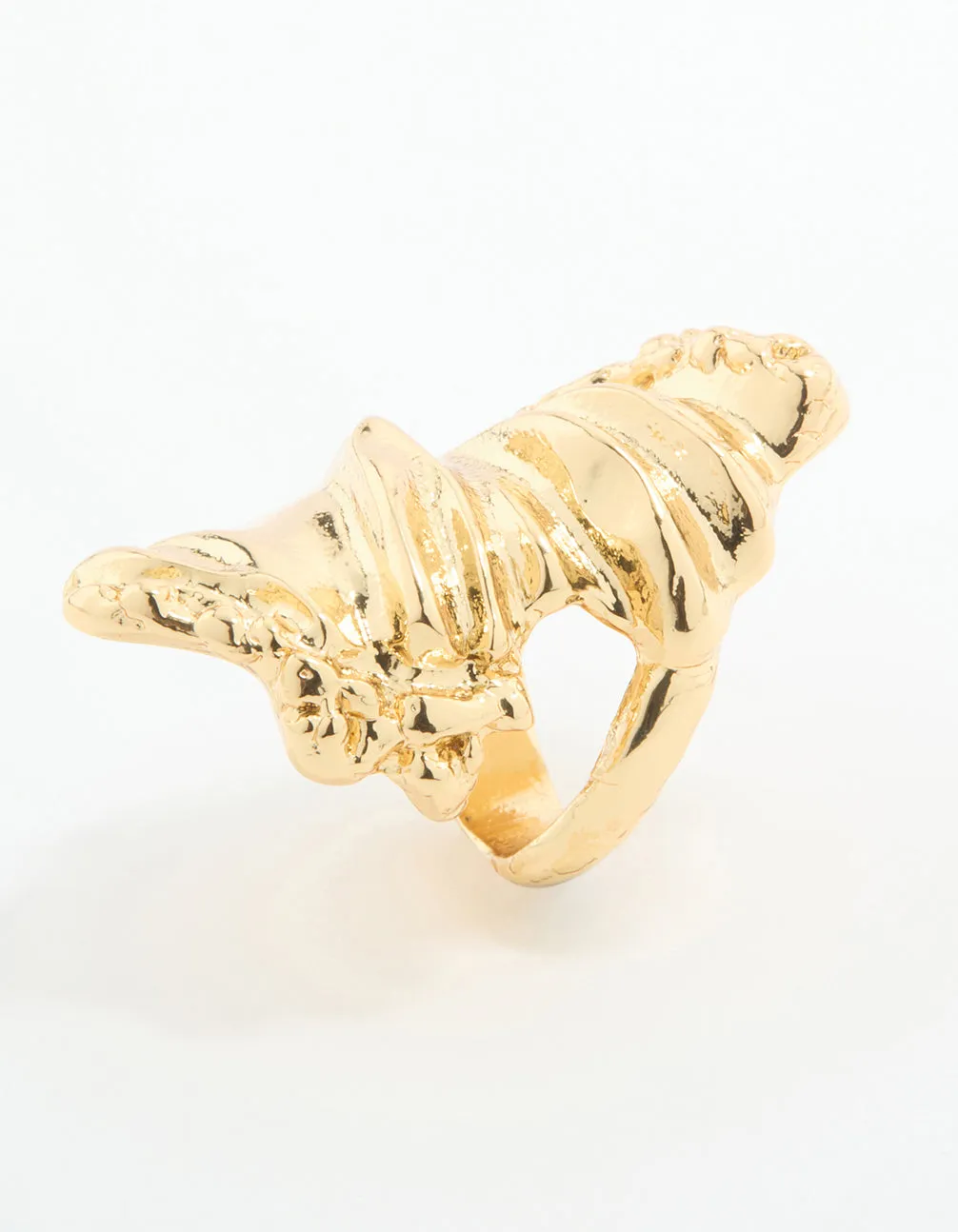 Gold Plated Molten Rock Ring sold by lovisa product image thumbnail 2