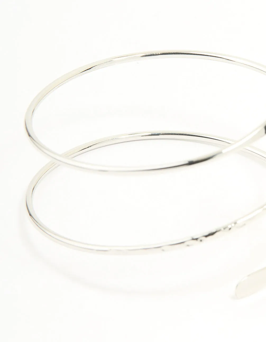 Silver Hammered Arm Cuff sold by lovisa product image thumbnail 3