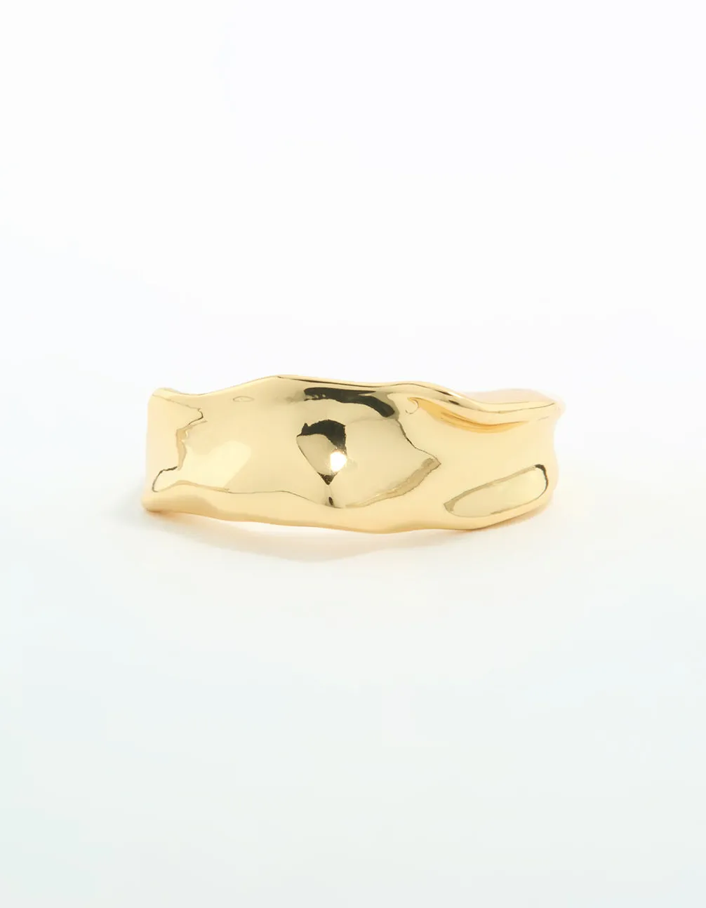 Gold Plated Textured Band Ring sold by lovisa product image thumbnail 3