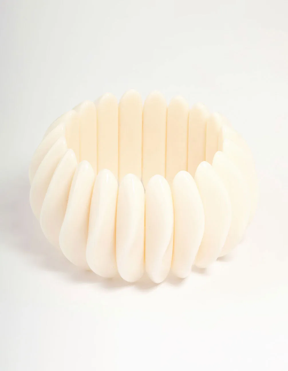 Acrylic Disc Stretch Bracelet sold by lovisa