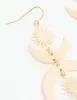 Gold Celestial Diamante Drop Earrings sold by lovisa