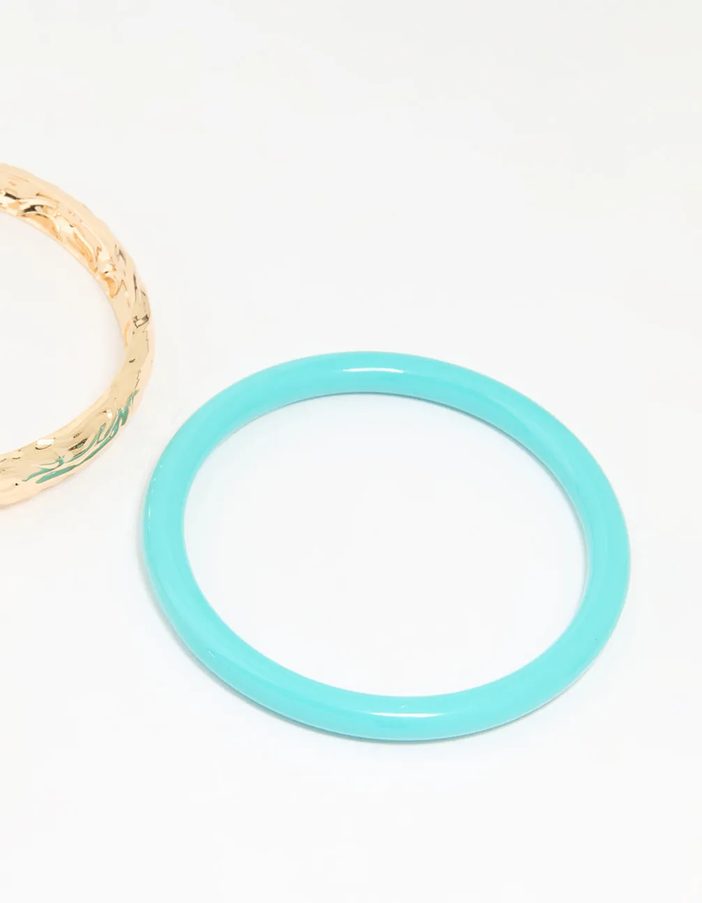 Gold & Blue Bangles 3-Pack sold by lovisa product image thumbnail 3