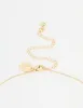 Gold Plated Cubic Zirconia & Pearl Flower Necklace sold by lovisa