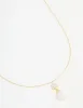 Gold Plated Cubic Zirconia & Pearl Flower Necklace sold by lovisa