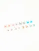 Gold Diamante & Butterfly Stud Earrings 8-Pack sold by lovisa