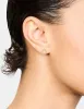 Gold Plated Cubic Zirconia Flower Outline Stud Earrings sold by lovisa