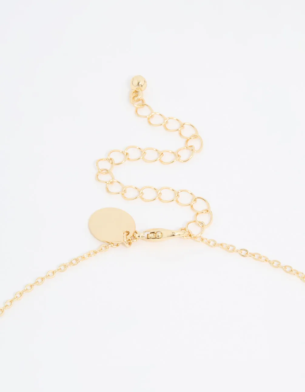 Gold Plated Cubic Zirconia Butterfly Y-Necklace sold by lovisa product image thumbnail 5