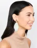 White Genuine Shell Layered Drop Earrings sold by lovisa