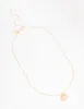 Gold Diamante Shaker Star Pendant Necklace sold by lovisa