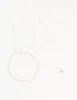 Silver Diamante Tennis Bracelet & Heart Bracelet 2-Pack sold by lovisa