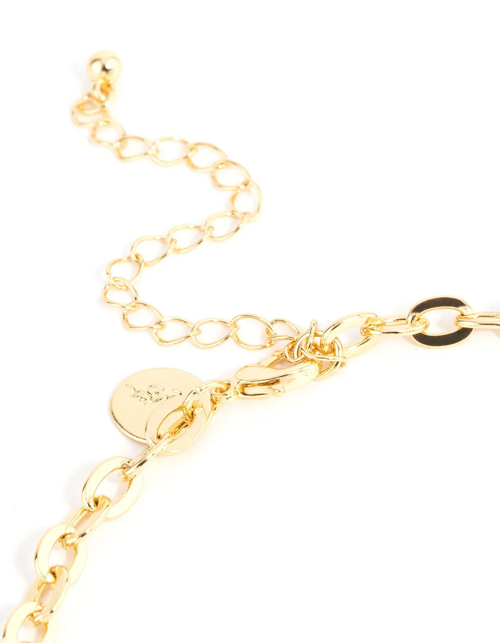 Gold Plated Flower Pendant Necklace sold by lovisa product image thumbnail 5