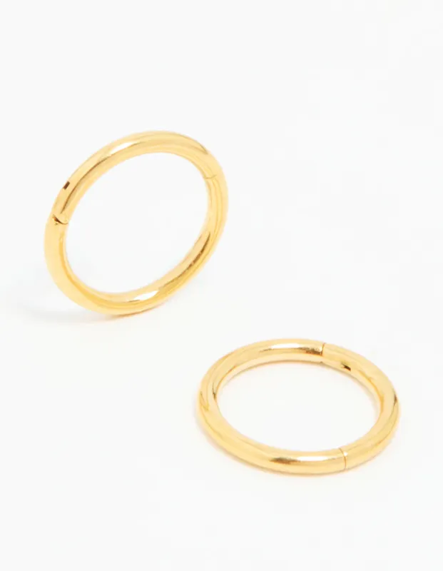 Gold Plated Surgical Steel Sleeper Earrings sold by lovisa