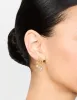 Gold Plated Cubic Zirconia Trio Hoop Earrings sold by lovisa