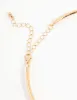 Gold Molten Pendant Choker sold by lovisa