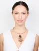 Gold Molten Pendant Choker sold by lovisa
