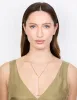 Waterproof Gold Plated Stainless Steel T-Bar Necklace sold by lovisa