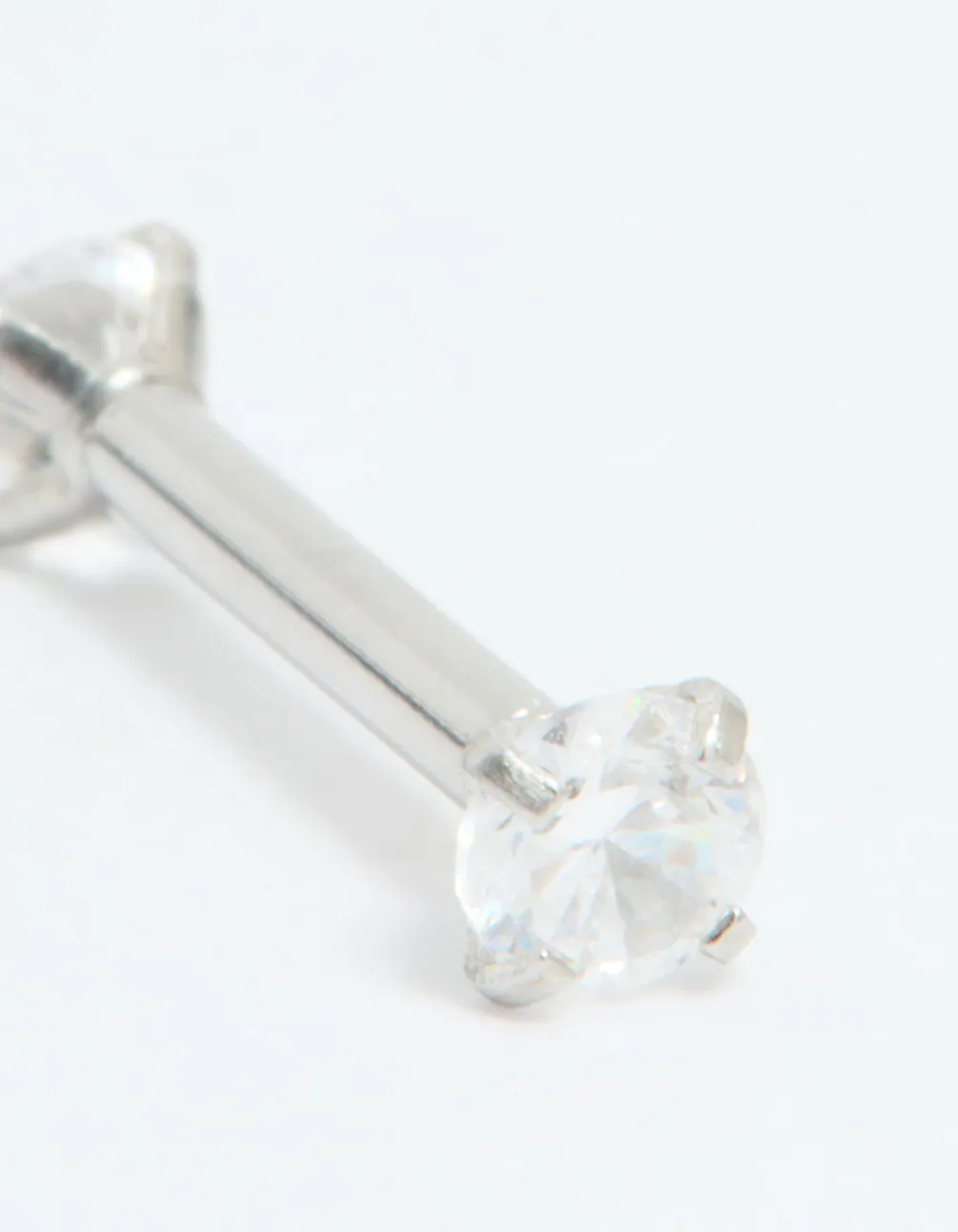 Surgical Steel Cubic Zirconia Reversible Flat Back Stud sold by lovisa product image thumbnail 3