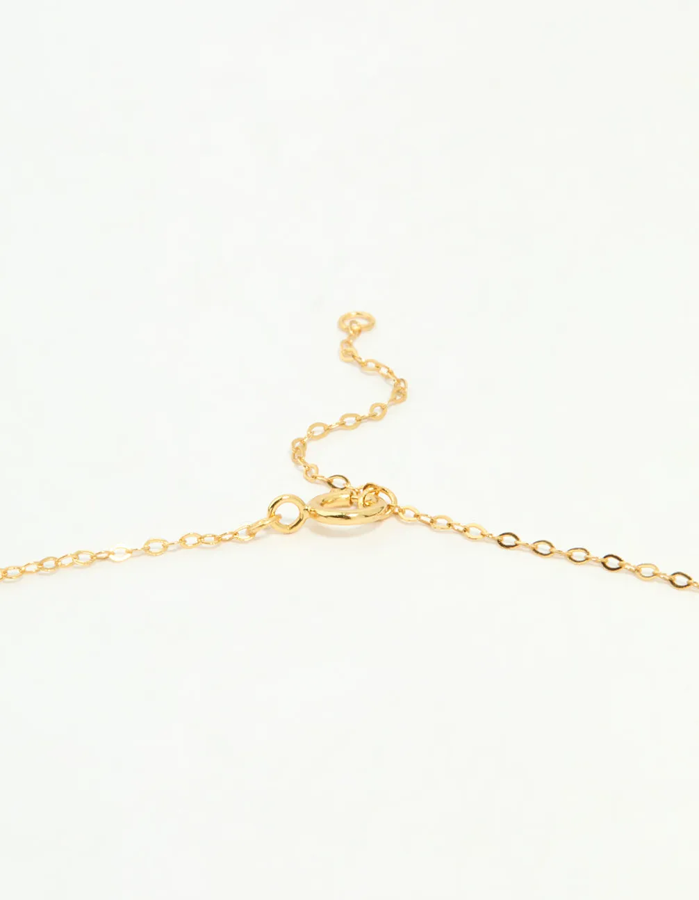 Gold Plated Sterling Silver Flower Necklace sold by lovisa product image thumbnail 3