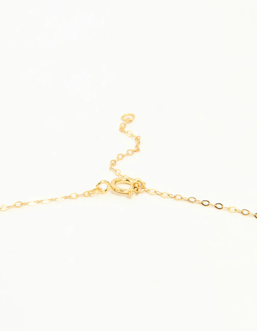 Gold Plated Sterling Silver Cubic Zirconia Pavé Star Necklace sold by lovisa product image thumbnail 3