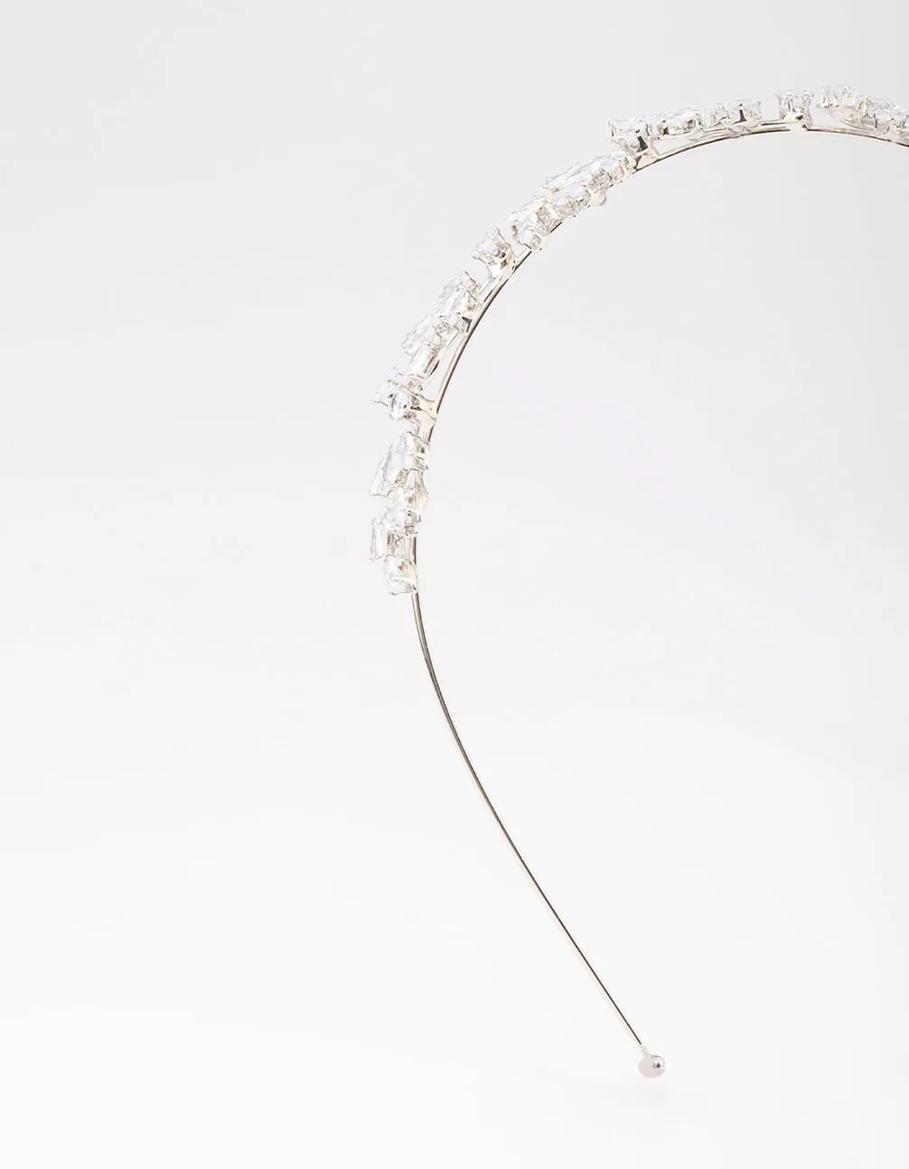 Silver Marquise Round Leaf Headband sold by lovisa product image thumbnail 2