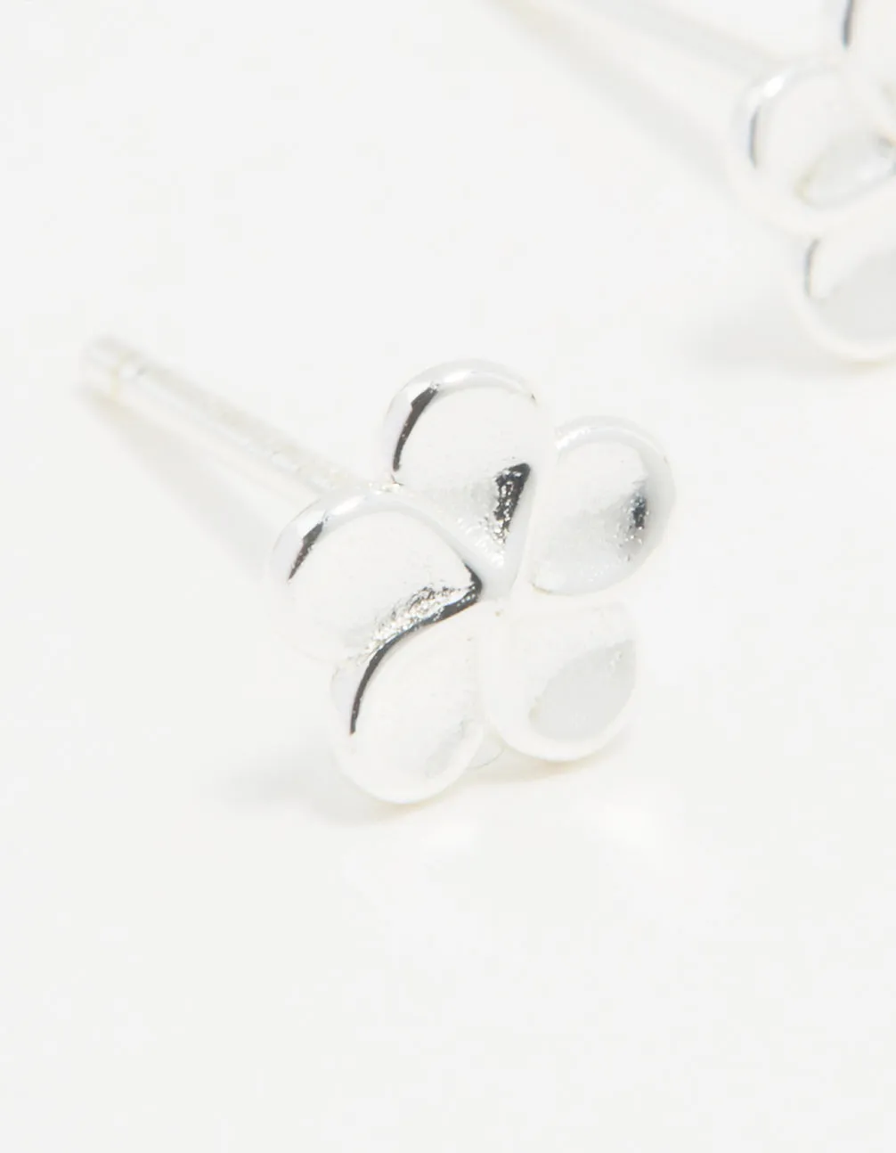 Sterling Silver Frangipani Stud Earrings sold by lovisa product image thumbnail 2