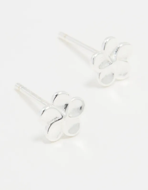 Sterling Silver Frangipani Stud Earrings sold by lovisa