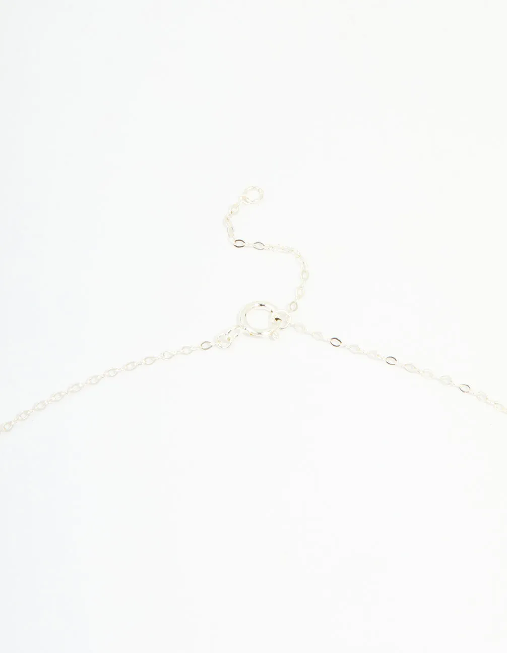 Sterling Silver Cubic Zirconia Horseshoe Necklace sold by lovisa product image thumbnail 3