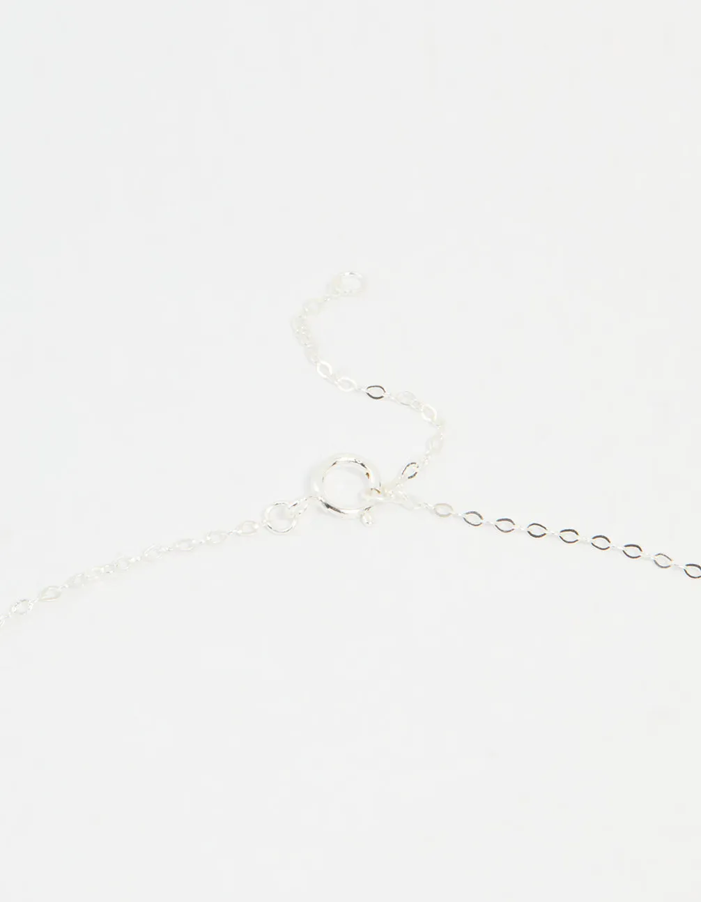 Sterling Silver Cubic Zirconia Drop Necklace sold by lovisa product image thumbnail 3