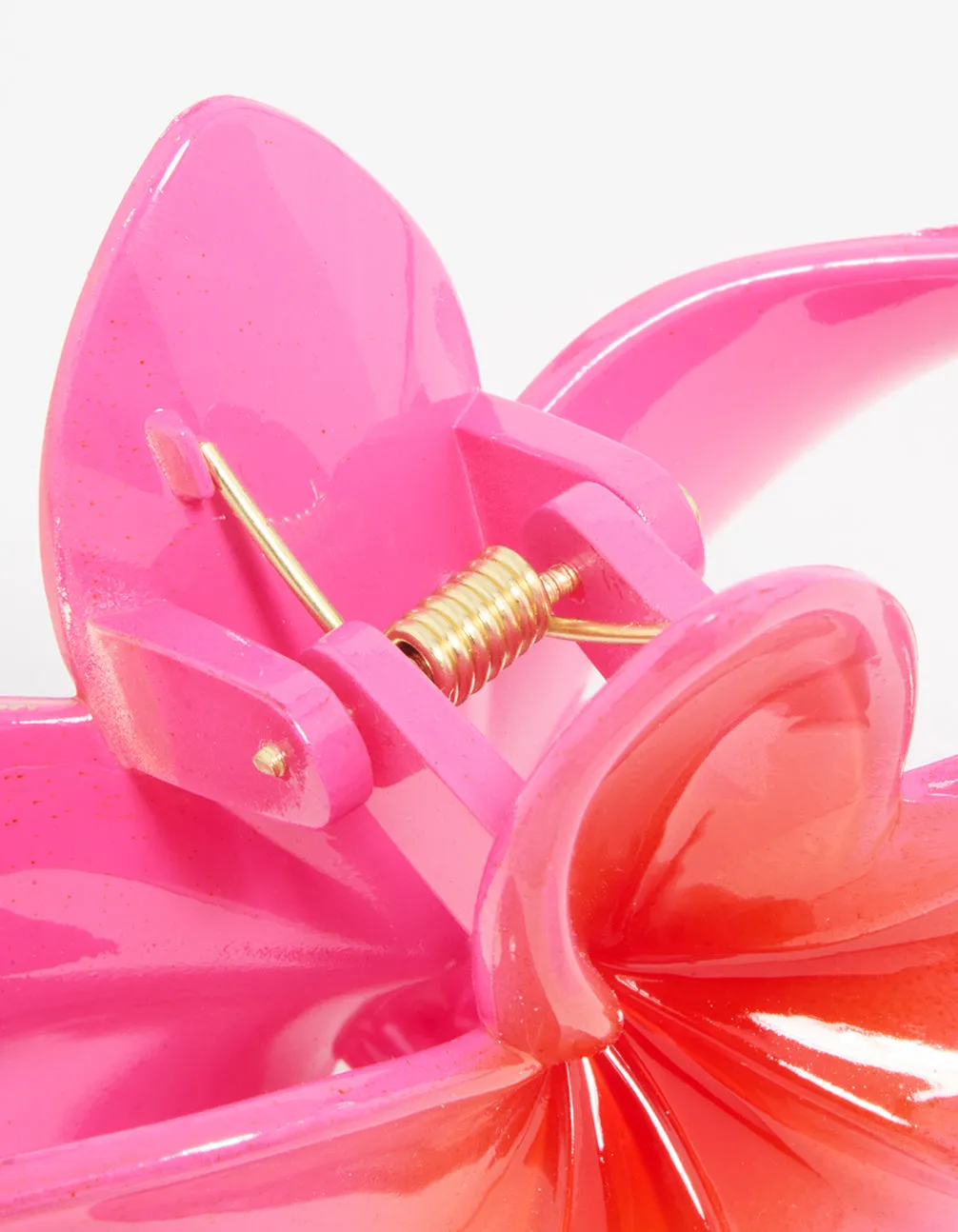 Watermelon Frangipani Hair Claw Clip sold by lovisa product image thumbnail 3