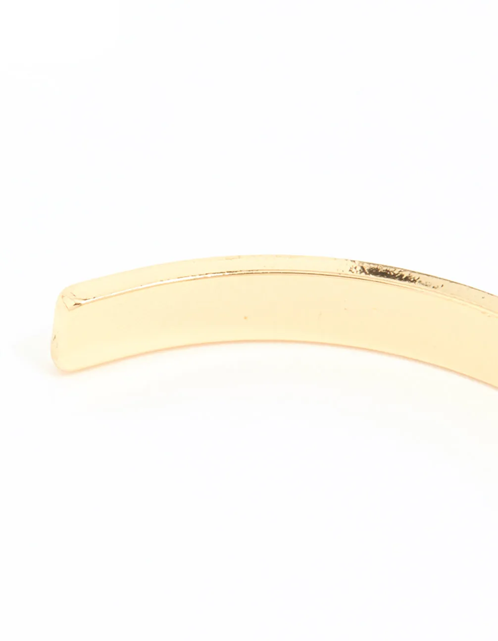 Gold Diamante Open Wrist Cuff sold by lovisa product image thumbnail 3